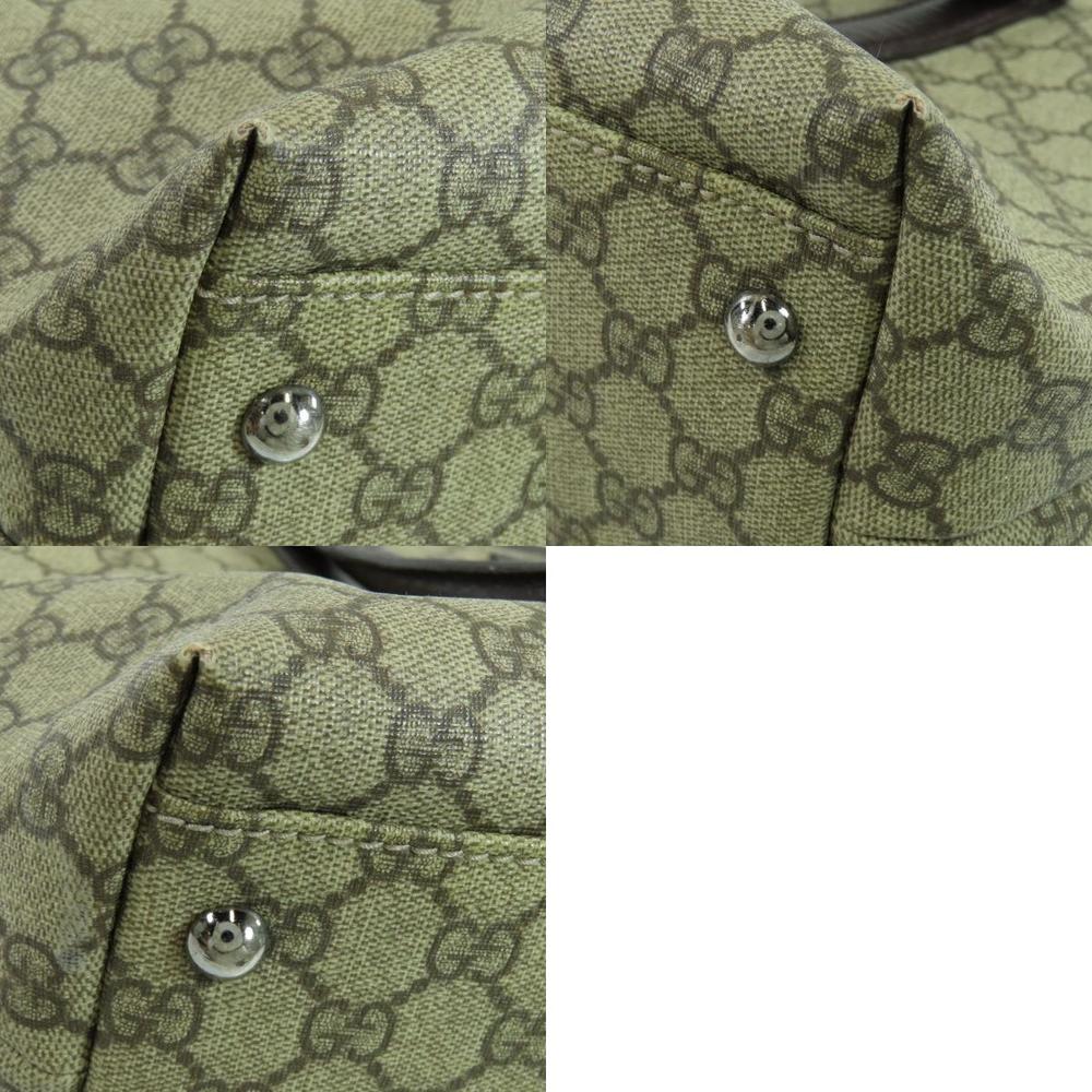 Gucci GG Tote Bag Leather Brown - Picture 9 of 9